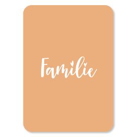 Postkaart Familie / Kaartjes van Maaike